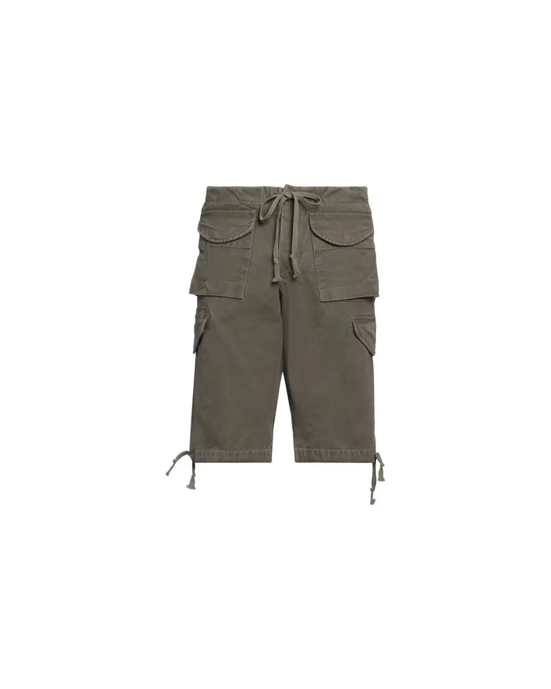 Greg Lauren HOSEN & RÖCKE - Shorts & Bermudashortsauf YOOX.COM Militärgrün