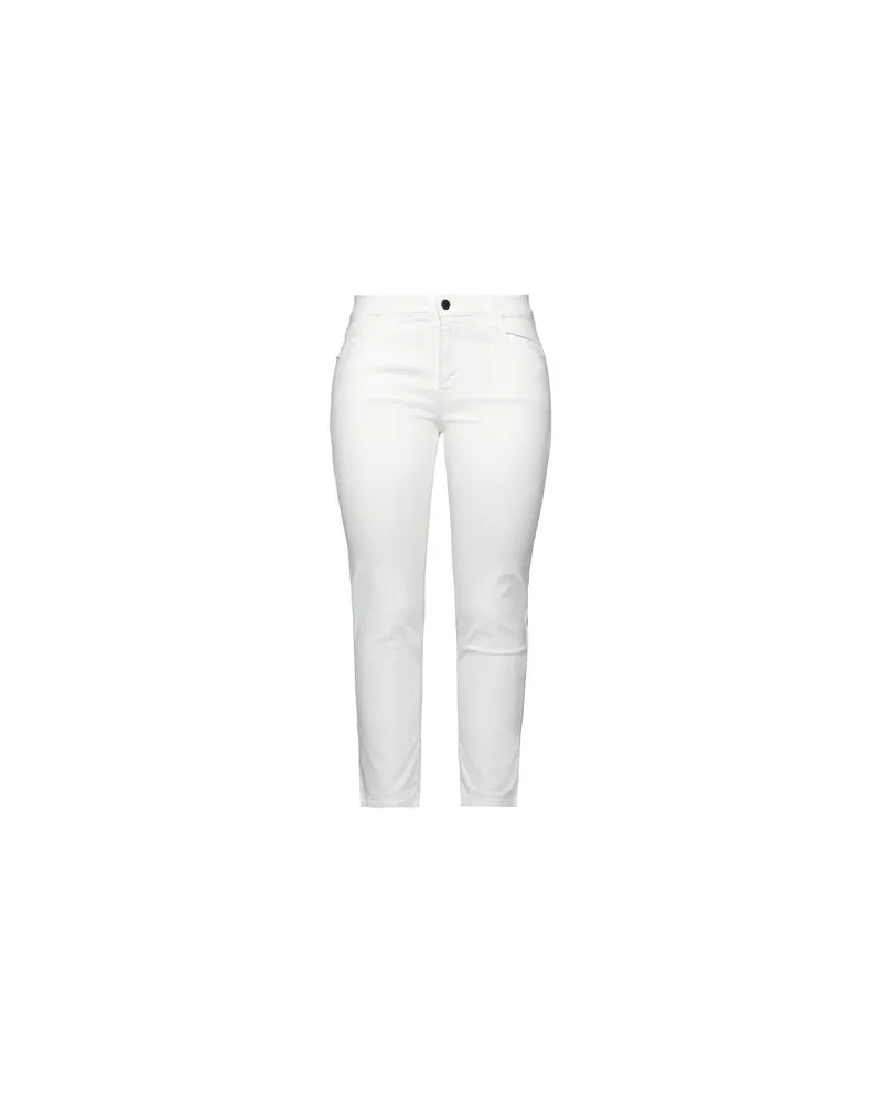 Re-HasH HOSEN & RÖCKE - Hosenauf YOOX.COM Weiß