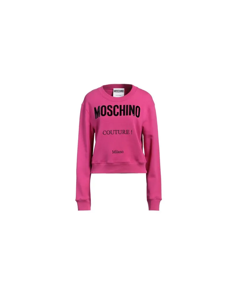 Moschino COUTURE - TOPS - Sweatshirtsauf YOOX.COM Fuchsia
