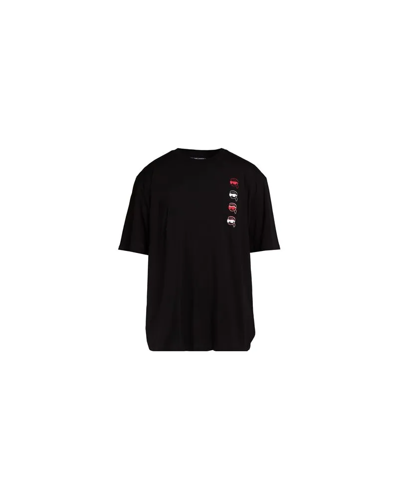 Karl Lagerfeld TOPS - T-shirtsauf YOOX.COM Schwarz