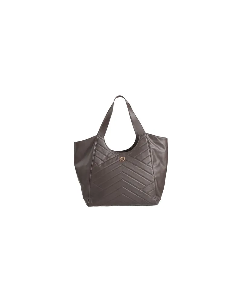 Pinko TASCHEN - Schultertaschenauf YOOX.COM Maulwurfsgrau