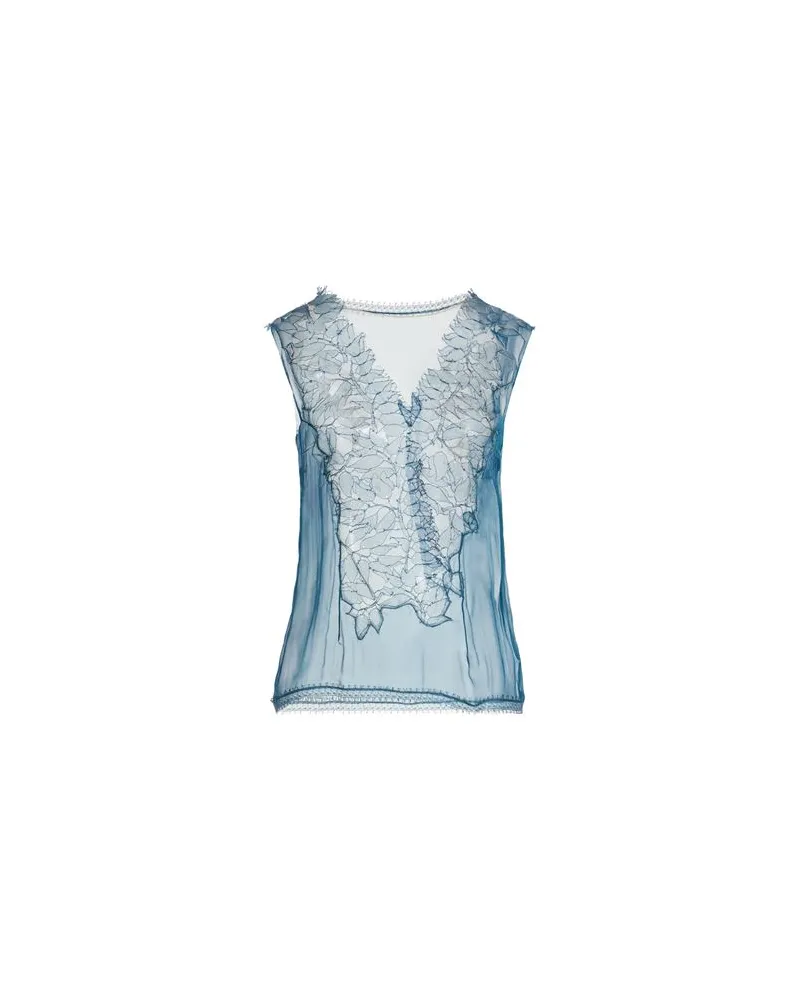 Alberta Ferretti TOPS - Topsauf YOOX.COM Aquamarin