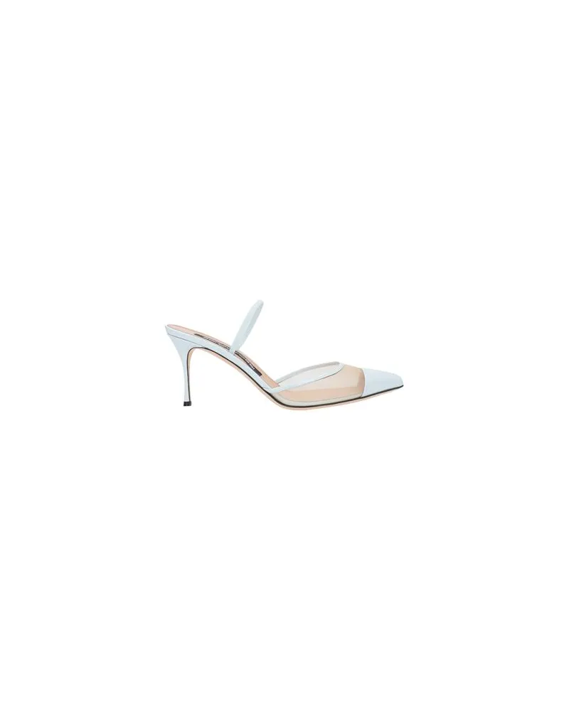 Sergio Rossi SCHUHE - Mules & Clogsauf YOOX.COM Himmelblau