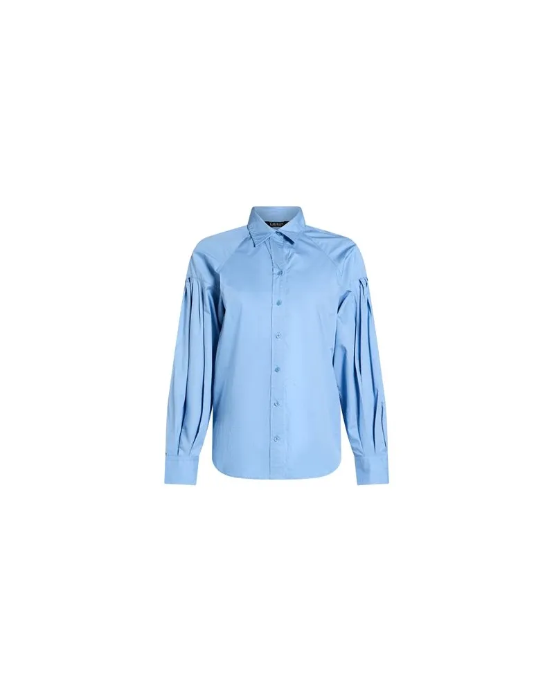 Ralph Lauren TOPS - Hemdenauf YOOX.COM Hellblau