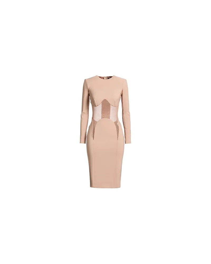 Elisabetta Franchi KLEIDER - Midi-Kleiderauf YOOX.COM Hellrosa
