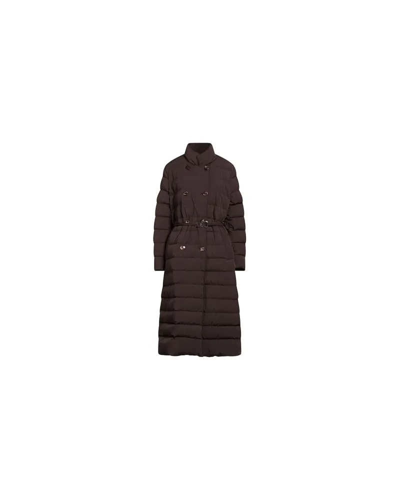 MOORER JACKEN & MÄNTEL - Pufferjacken & Daunenjackenauf YOOX.COM Dunkelbraun