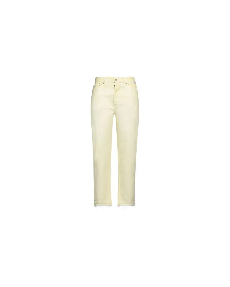 PT TORINO HOSEN & RÖCKE - Jeanshosenauf YOOX.COM Pastellgelb