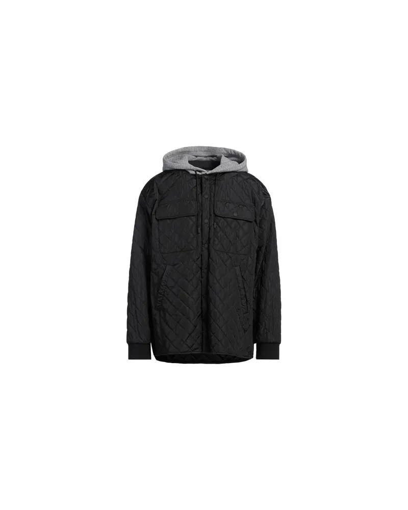Dsquared2 JACKEN & MÄNTEL - Pufferjacken & Daunenjackenauf YOOX.COM Schwarz