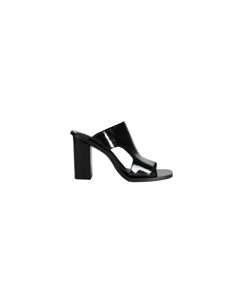 Calvin Klein SCHUHE - Sandalenauf YOOX.COM Schwarz