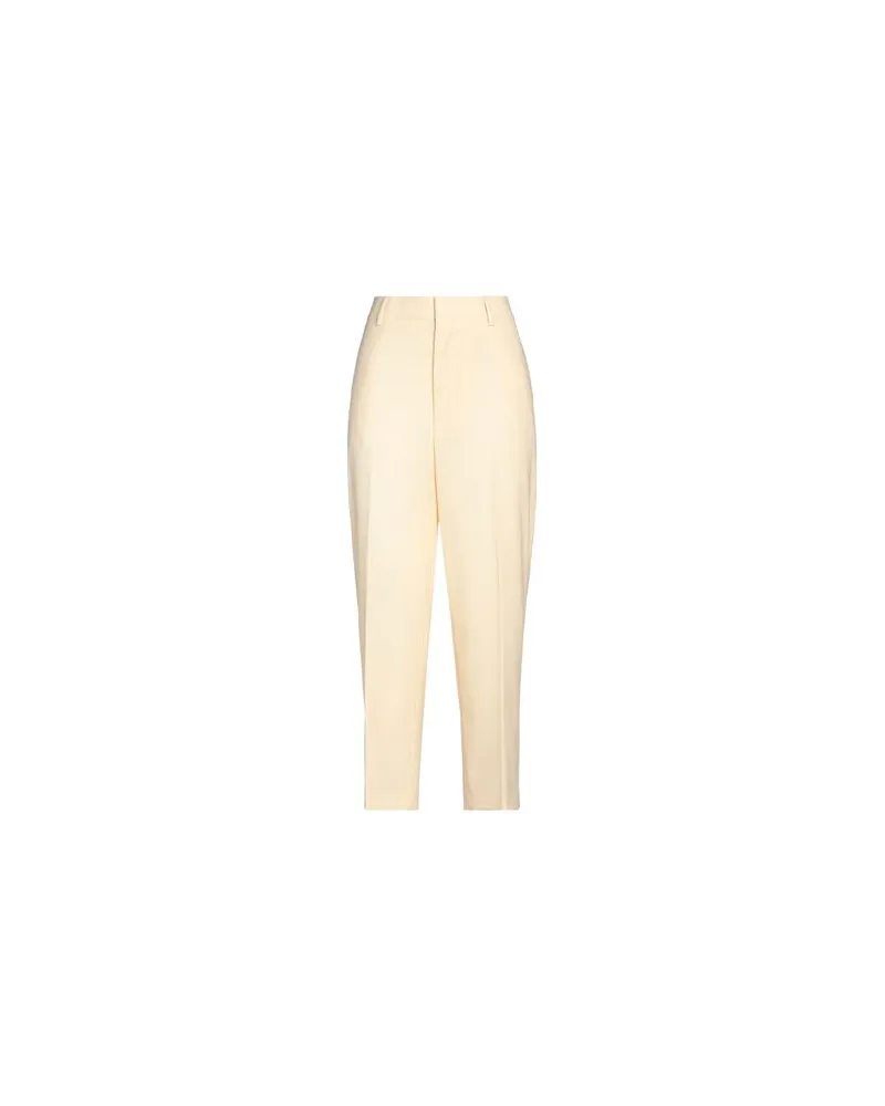 Erika Cavallini HOSEN & RÖCKE - Hosenauf YOOX.COM Pastellgelb