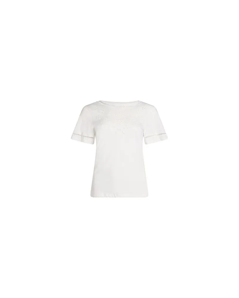 ICHI TOPS - T-shirtsauf YOOX.COM Weiß