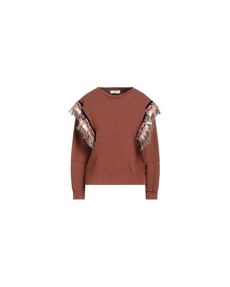 Jijil TOPS - Sweatshirtsauf YOOX.COM Braun