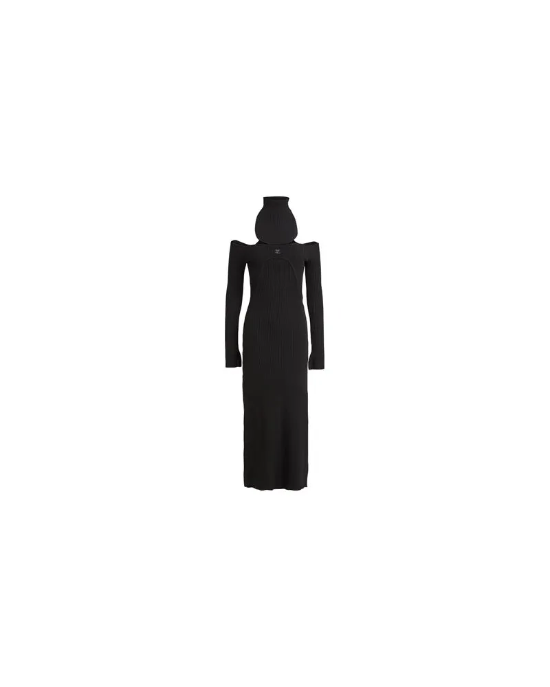 Courrèges KLEIDER - Midi-Kleiderauf YOOX.COM Schwarz