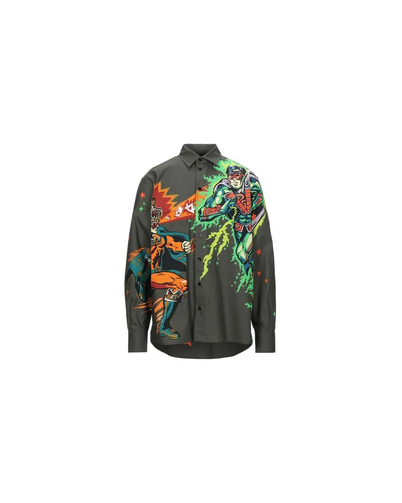 Dolce & Gabbana TOPS - Hemdenauf YOOX.COM Militärgrün