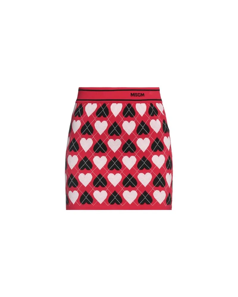 MSGM HOSEN & RÖCKE - Miniröckeauf YOOX.COM Rot