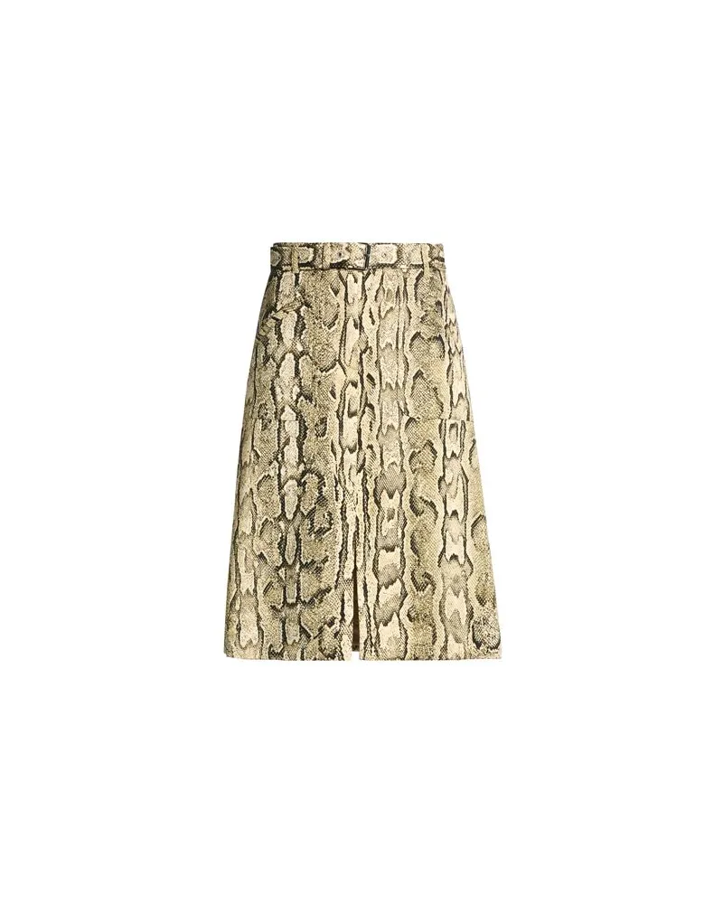 Dries van Noten HOSEN & RÖCKE - Midi-Röckeauf YOOX.COM Beige