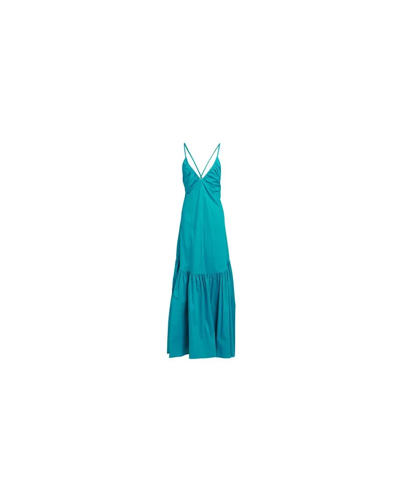 Semicouture KLEIDER - Maxi-Kleiderauf YOOX.COM Tūrkis
