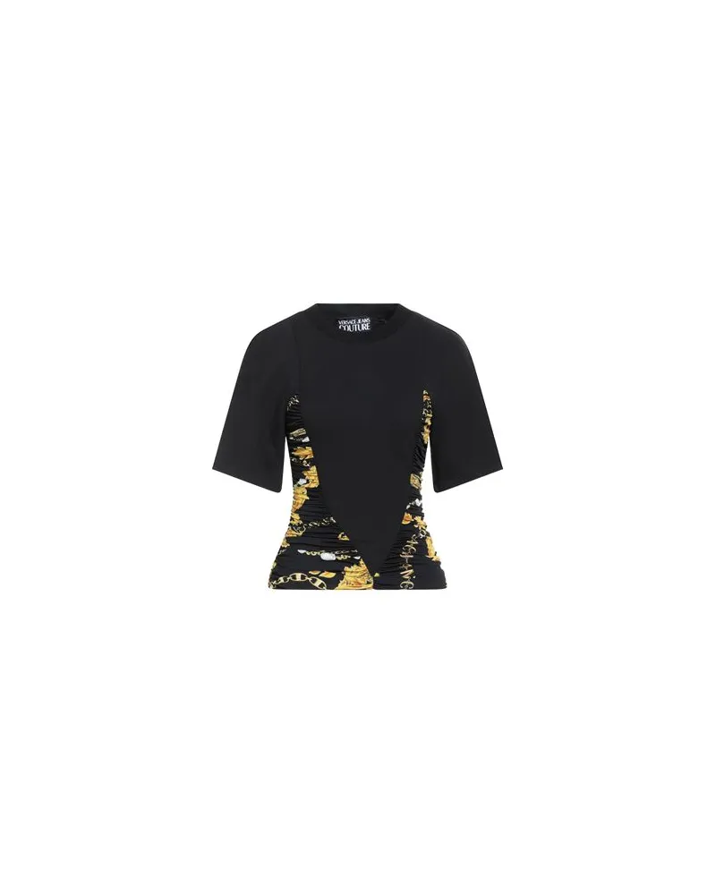 Versace Jeans TOPS - T-shirtsauf YOOX.COM Schwarz
