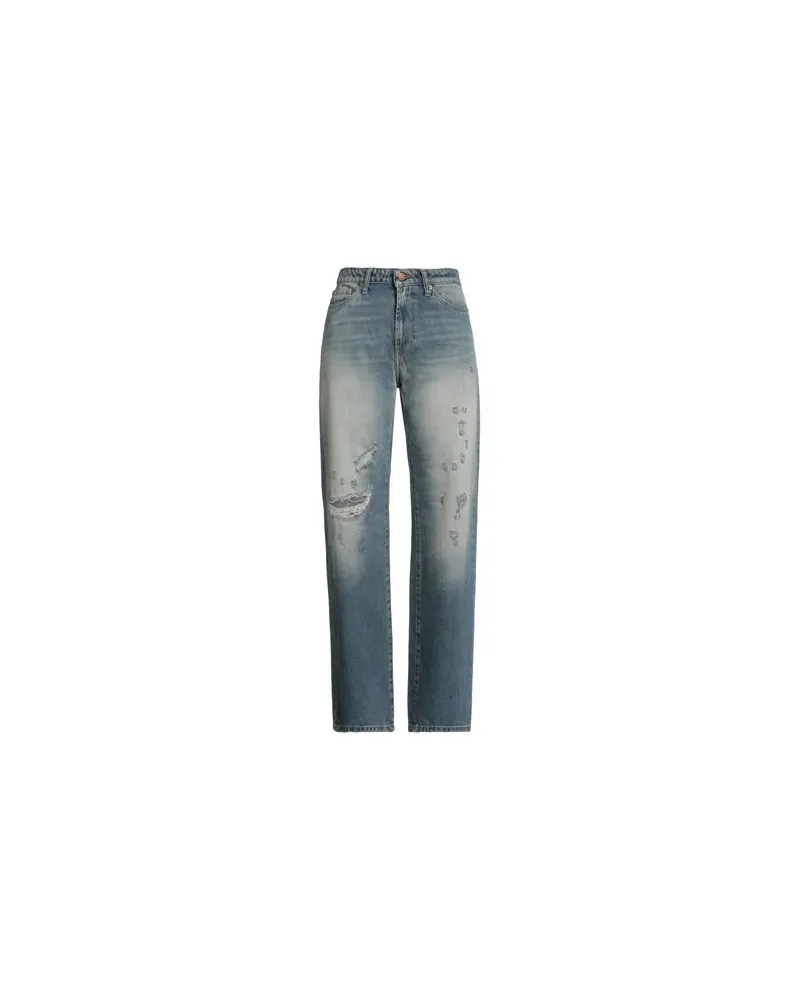 VICOLO DENIM COUTURE - HOSEN & RÖCKE - Jeanshosenauf YOOX.COM Blau