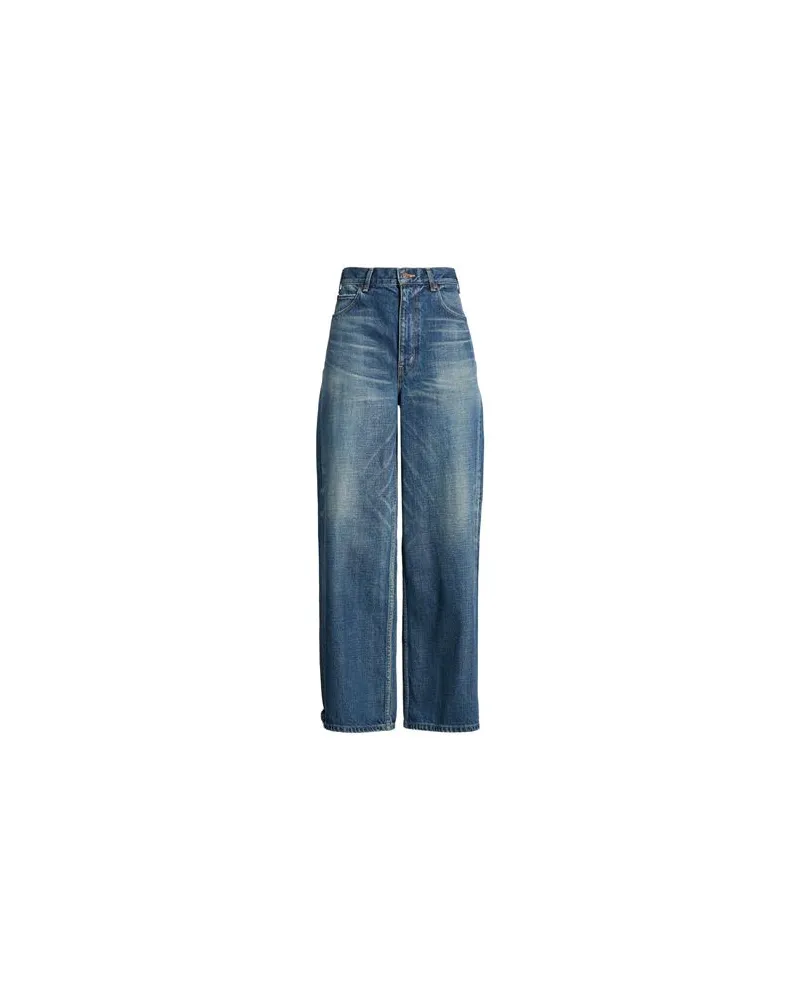 Celine HOSEN & RÖCKE - Jeanshosenauf YOOX.COM Blau