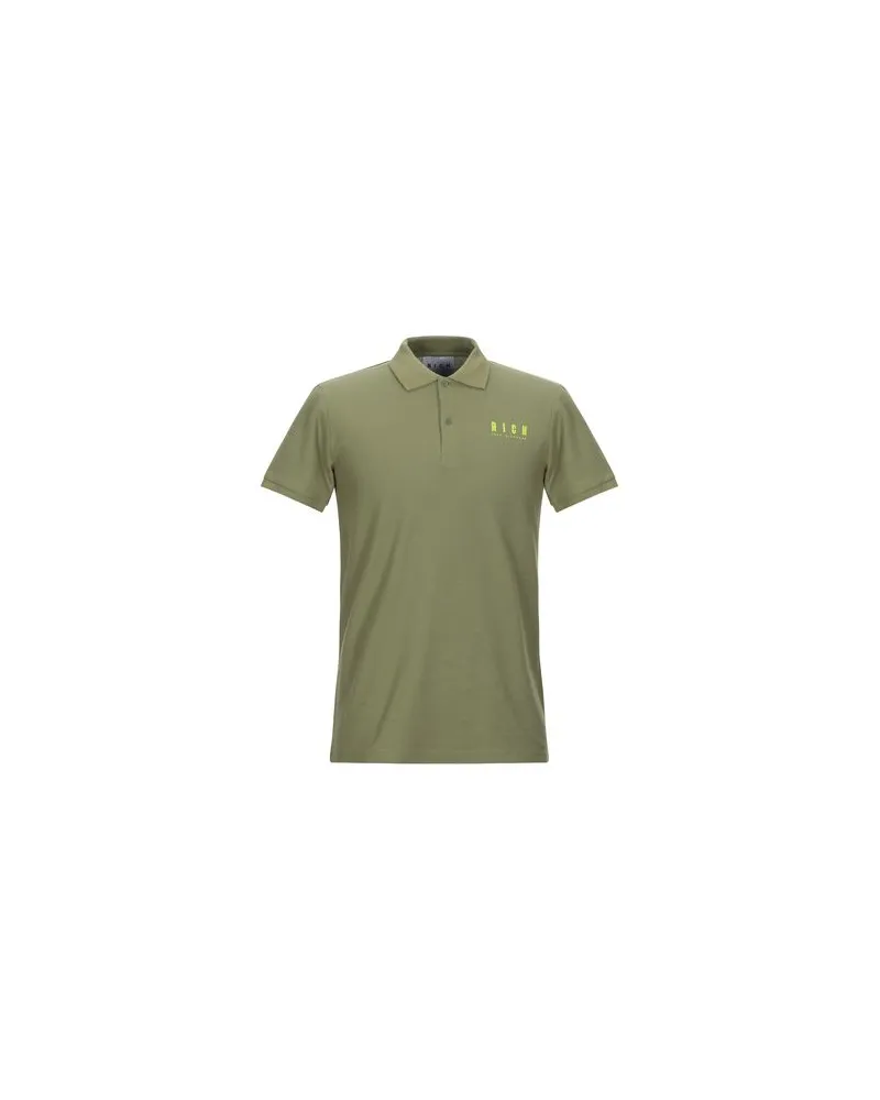 John Richmond TOPS - Poloshirtsauf YOOX.COM Militärgrün