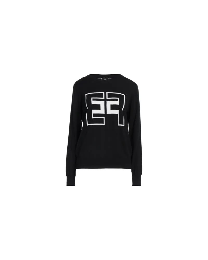 Elisabetta Franchi STRICKWAREN - Pulloverauf YOOX.COM Schwarz