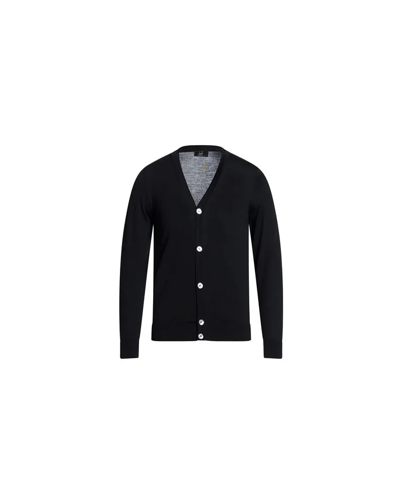Dunhill STRICKWAREN - Strickjackenauf YOOX.COM Schwarz