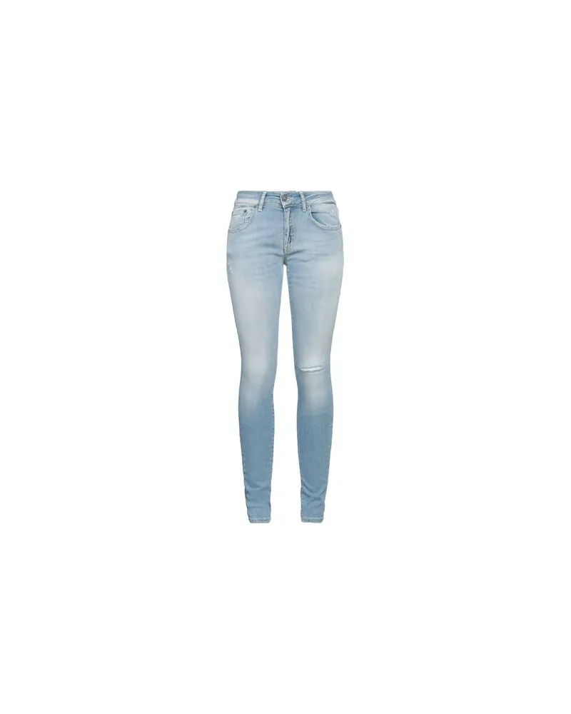 Dondup HOSEN & RÖCKE - Jeanshosenauf YOOX.COM Blau