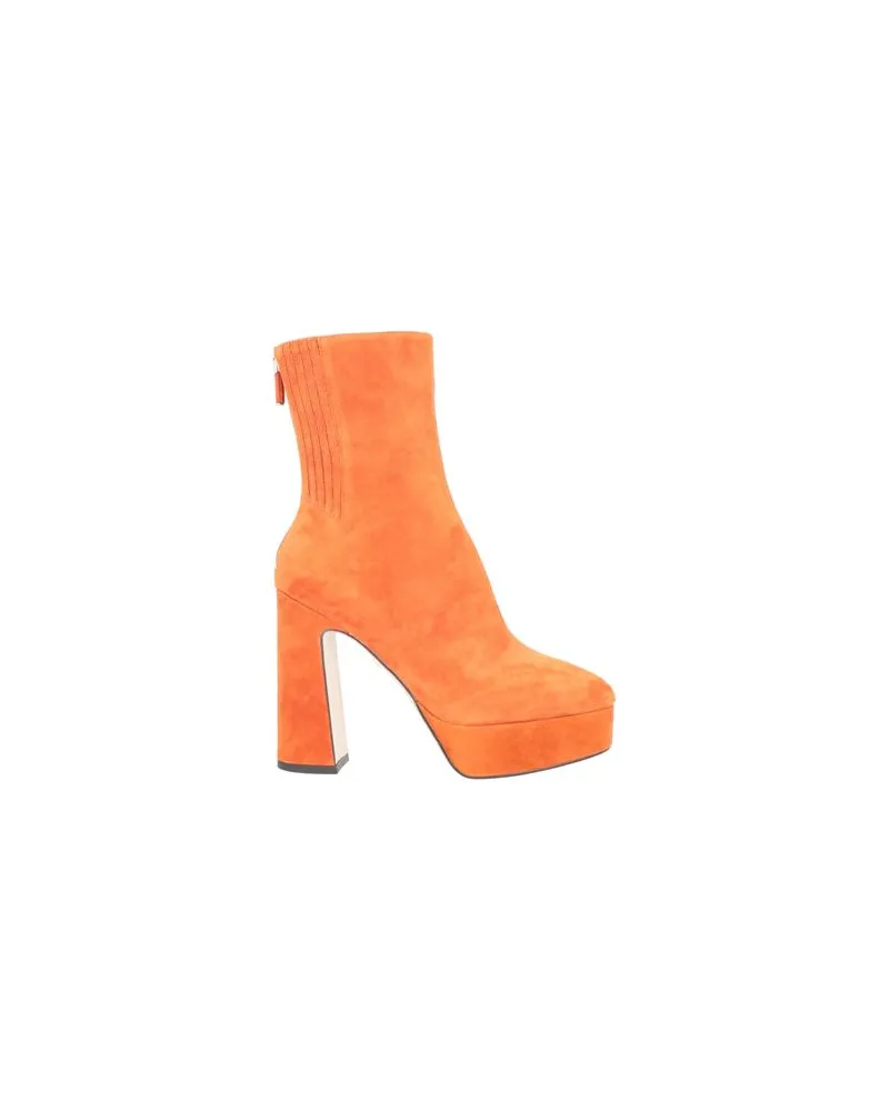 Lola Cruz SCHUHE - Stiefelettenauf YOOX.COM Orange