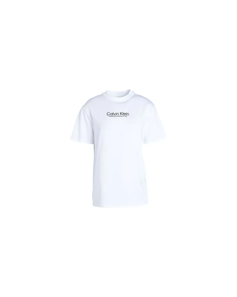 Calvin Klein TOPS - T-shirtsauf YOOX.COM Weiß