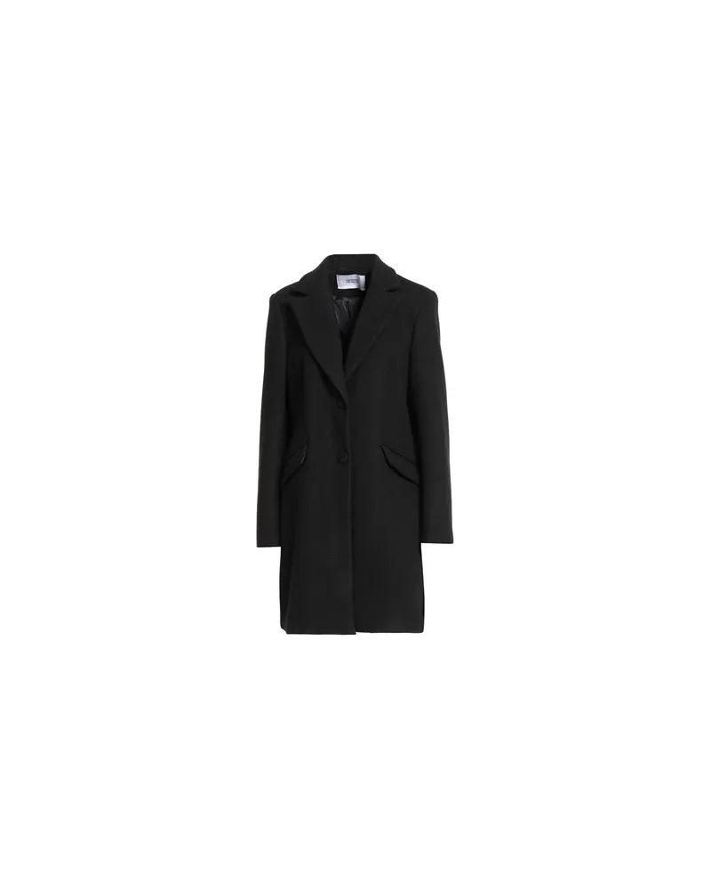 Silvian Heach JACKEN & MÄNTEL - Mäntelauf YOOX.COM Schwarz