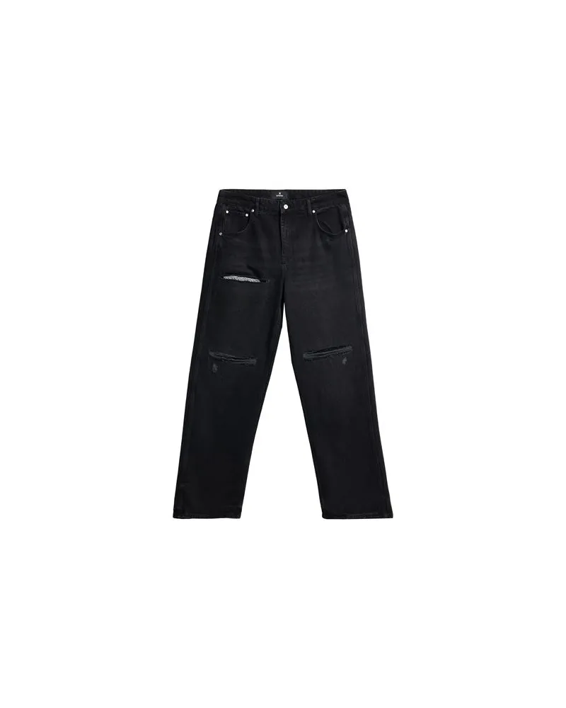 REPRESENT HOSEN & RÖCKE - Jeanshosenauf YOOX.COM Schwarz