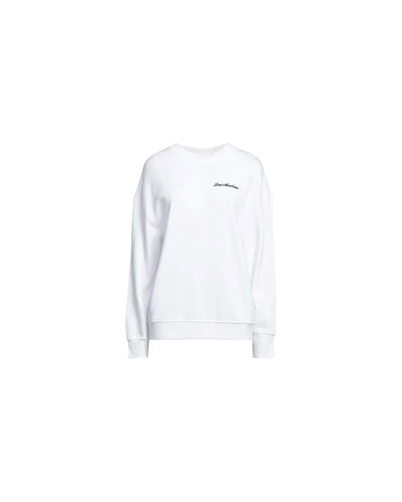 Moschino TOPS - Sweatshirtsauf YOOX.COM Weiß