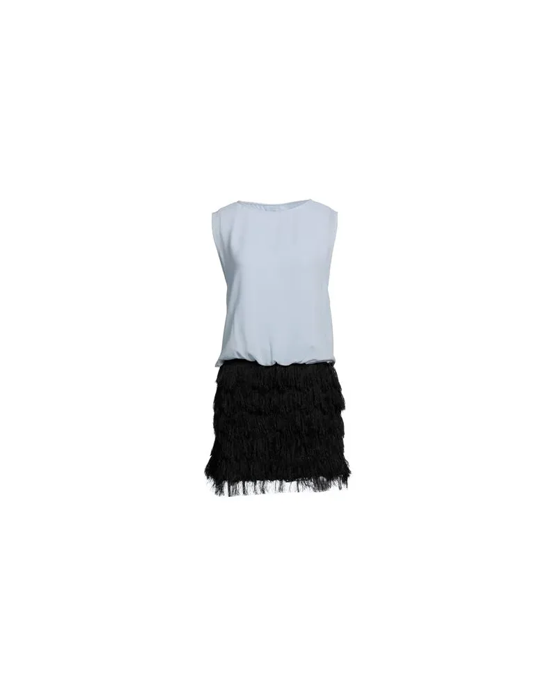 KORALLINE KLEIDER - Mini-Kleiderauf YOOX.COM Himmelblau