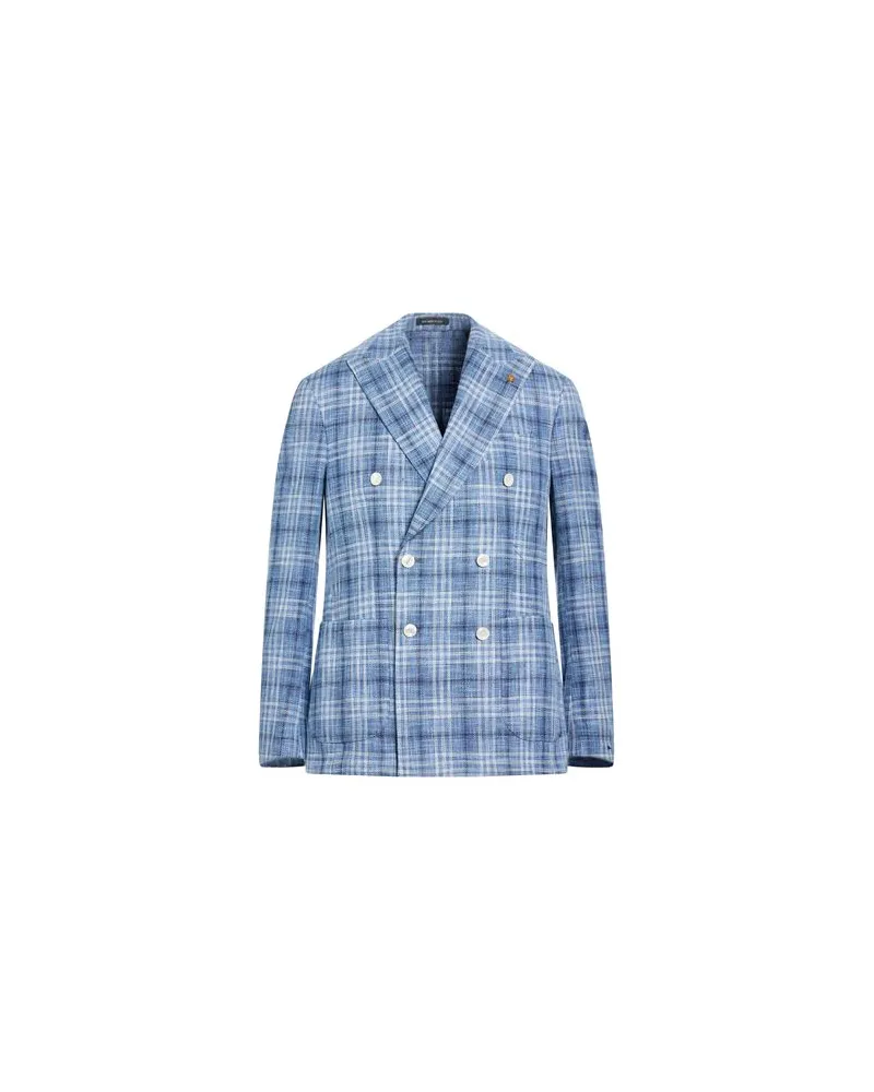 Sartoria Latorre ANZÜGE und CO-ORDS - Blazersauf YOOX.COM Azurblau