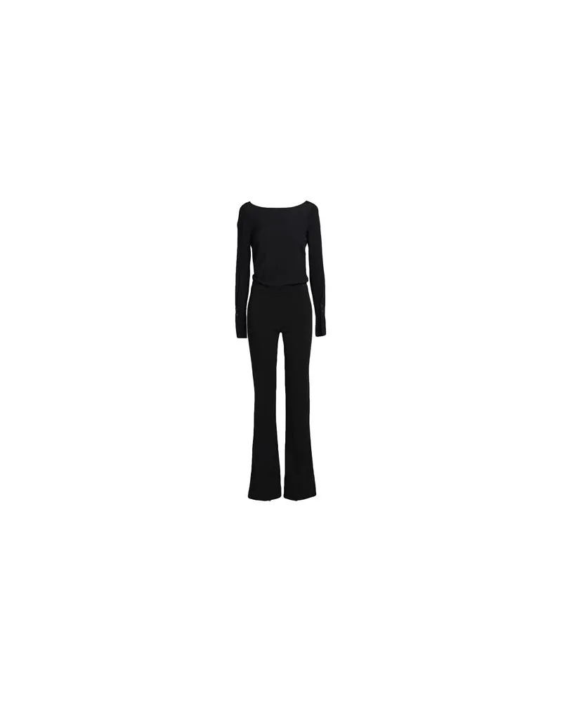 Patrizia Pepe OVERALLS - Jumpsuitsauf YOOX.COM Schwarz