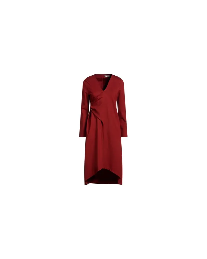 Manila Grace KLEIDER - Midi-Kleiderauf YOOX.COM Rot