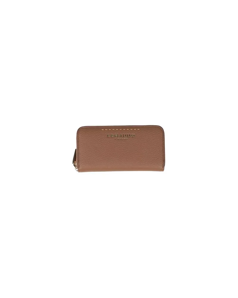 Ermanno Scervino Kleinlederwaren - Brieftaschenauf YOOX.COM Braun
