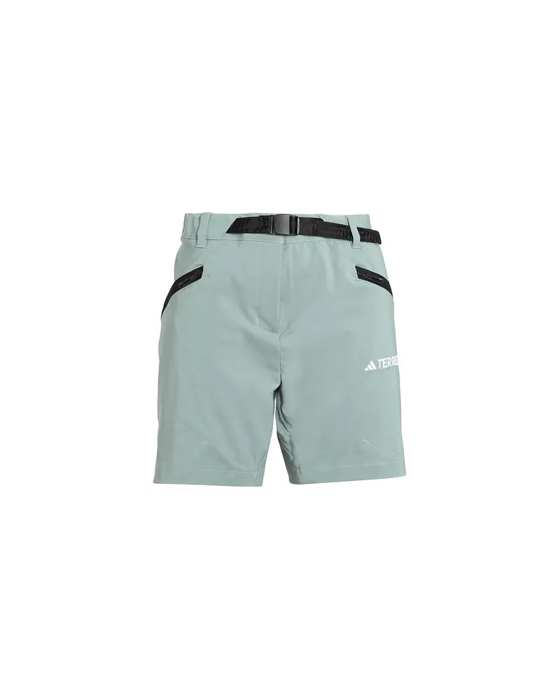 adidas TERREX XPERIOR MID SHORTS  - HOSEN & RÖCKE - Shorts & Bermudashortsauf YOOX.COM Salbeigrün