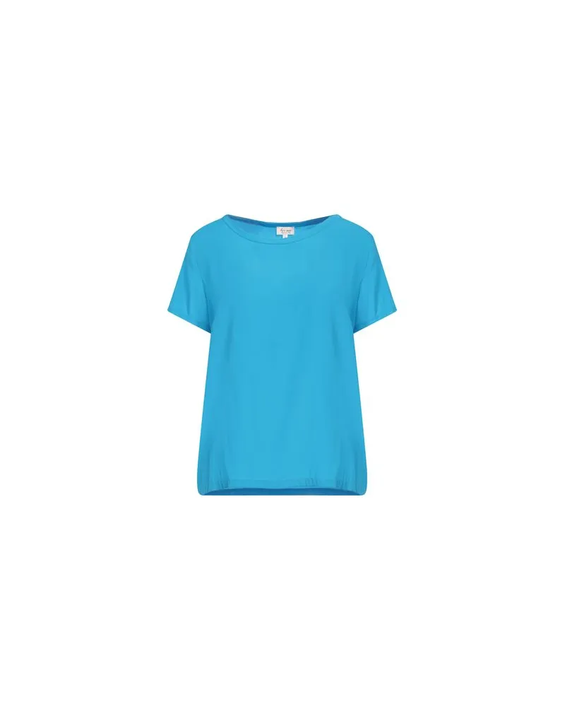 Her Shirt Her Dress TOPS - Topsauf YOOX.COM Azurblau