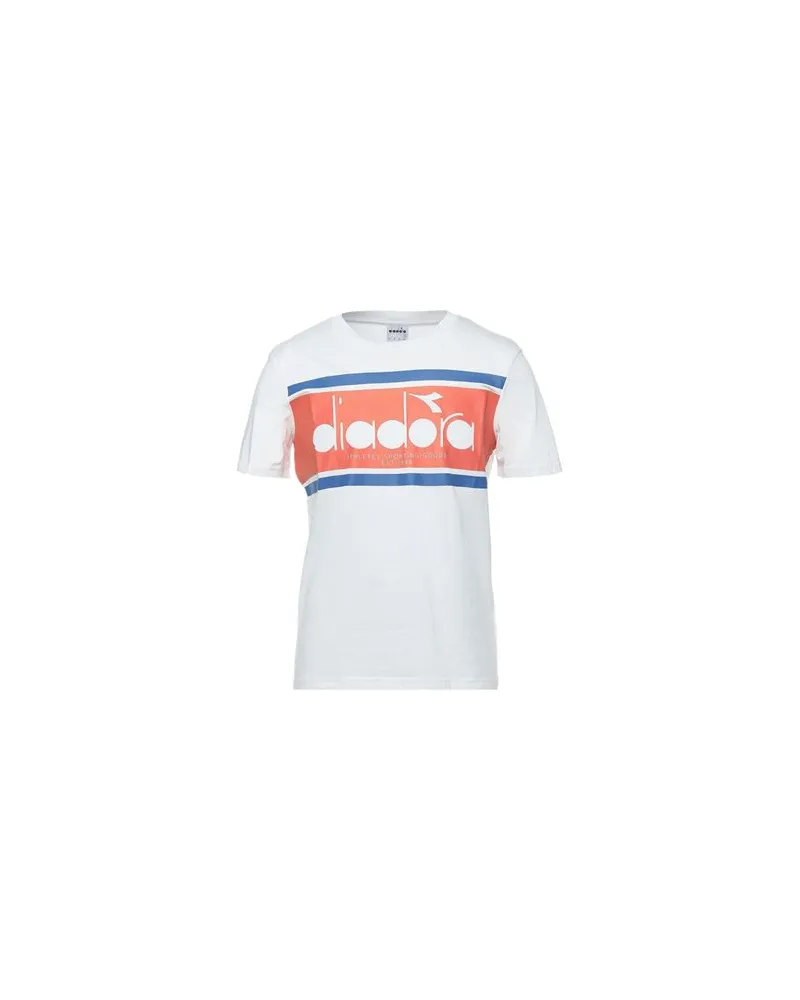Diadora TOPS - T-shirtsauf YOOX.COM Weiß