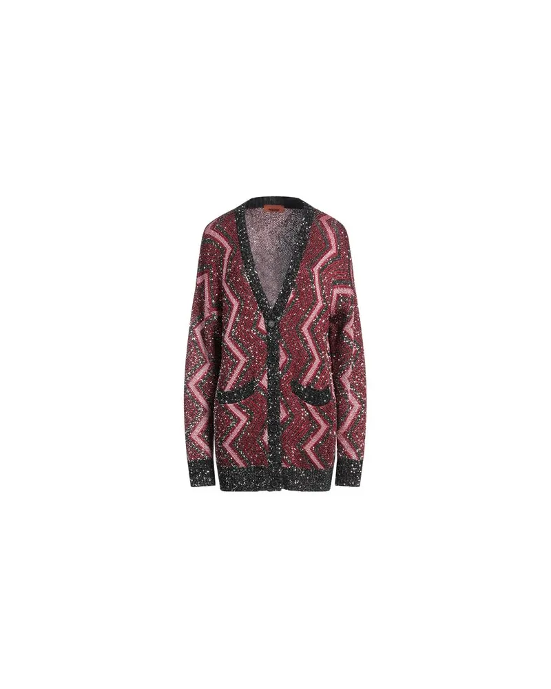 Missoni STRICKWAREN - Strickjackenauf YOOX.COM Rot