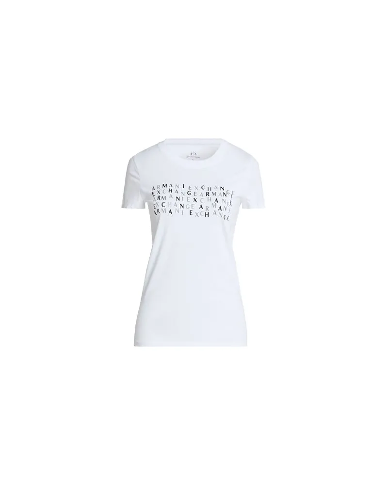 Armani Exchange TOPS - T-shirtsauf YOOX.COM Weiß