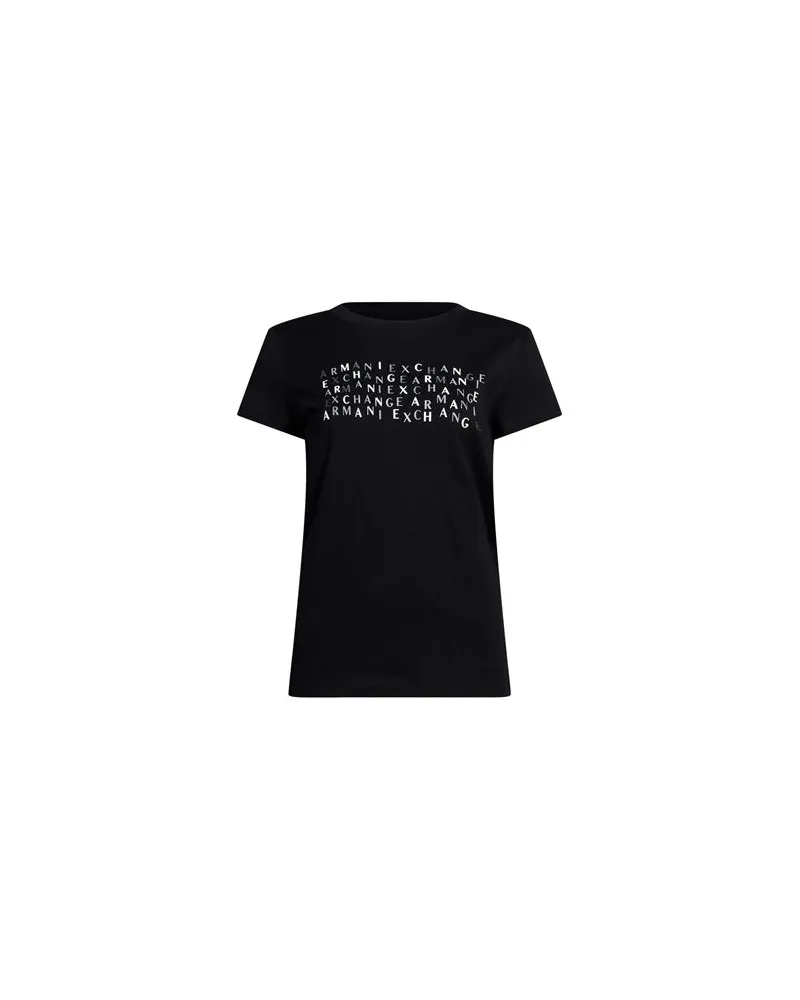 Armani Exchange TOPS - T-shirtsauf YOOX.COM Schwarz