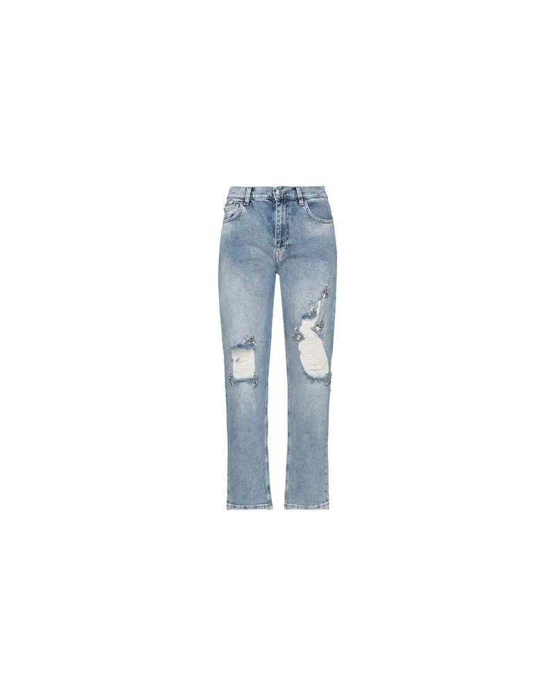 My Twin Twinset HOSEN & RÖCKE - Jeanshosenauf YOOX.COM Blau