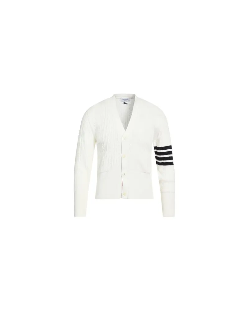 Thom Browne STRICKWAREN - Strickjackenauf YOOX.COM Weiß
