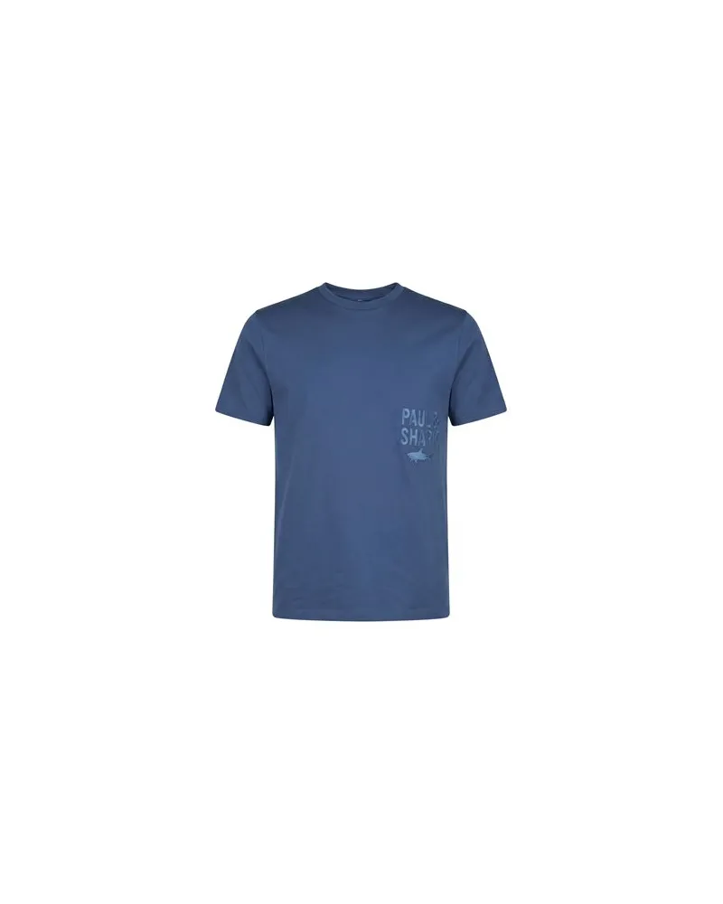 Paul & Shark TOPS - T-shirtsauf YOOX.COM Blau