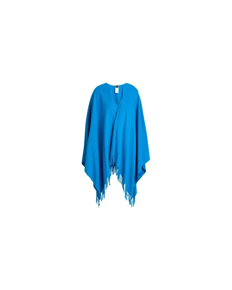 Pinko JACKEN & MÄNTEL - Capesauf YOOX.COM Azurblau