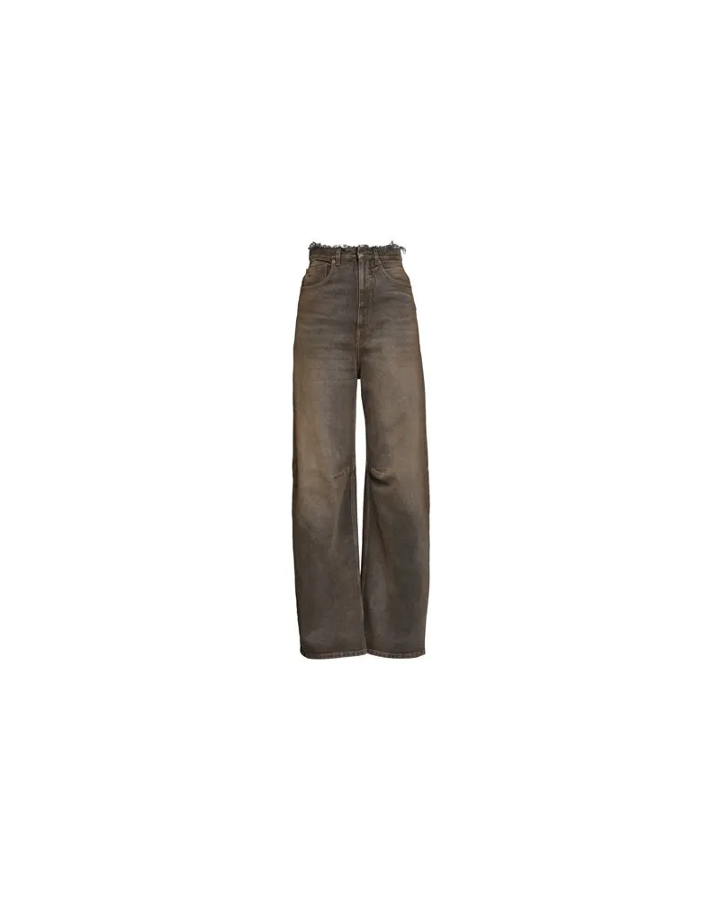 Maison Margiela HOSEN & RÖCKE - Jeanshosenauf YOOX.COM Khaki