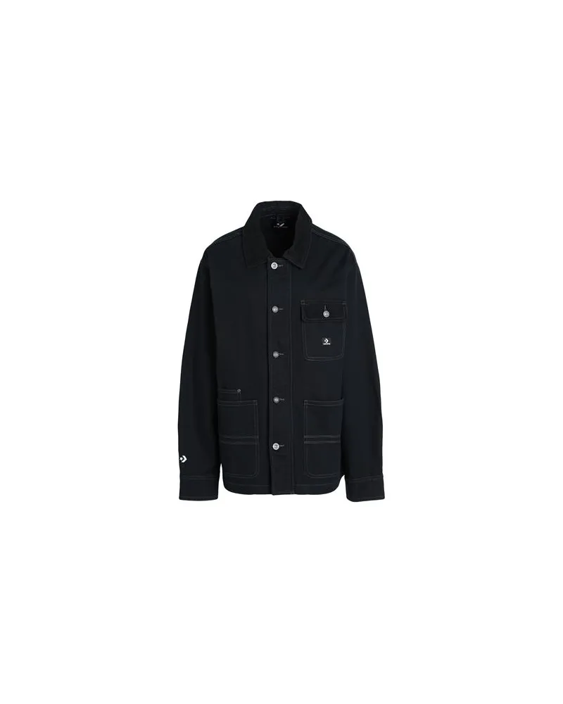 Converse SKATE JACKET  - SKATE JACKET - JACKEN & MÄNTEL - Jacken und Anoraksauf YOOX.COM Schwarz